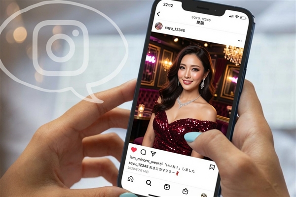 Instagram�ŃZ�b�N�X�I�G���C�̋ߏ��̏�����T���R�c���Љ�